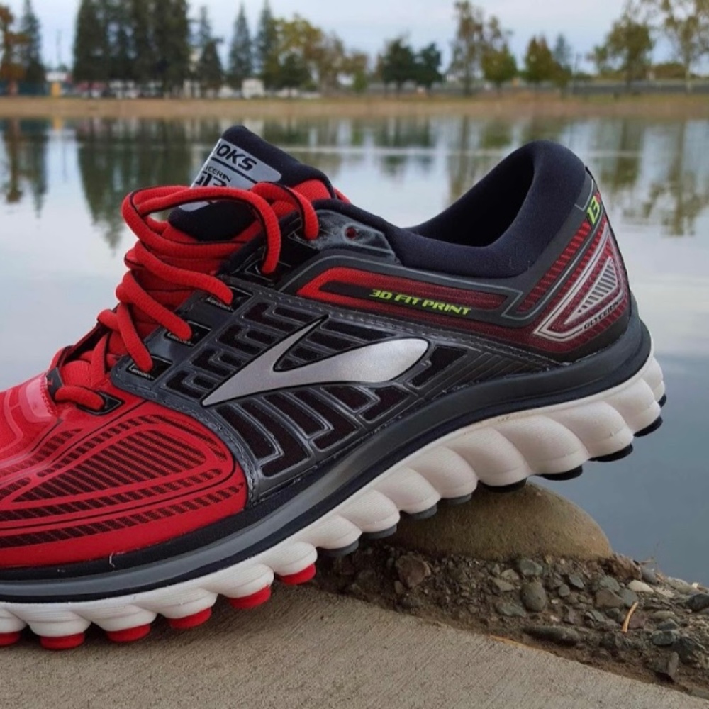 Brooks Glycerin Red/Blk/ Running Shoes